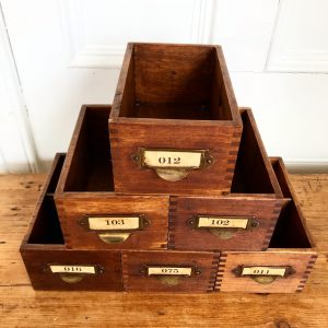 Divine little vintage workshop drawers